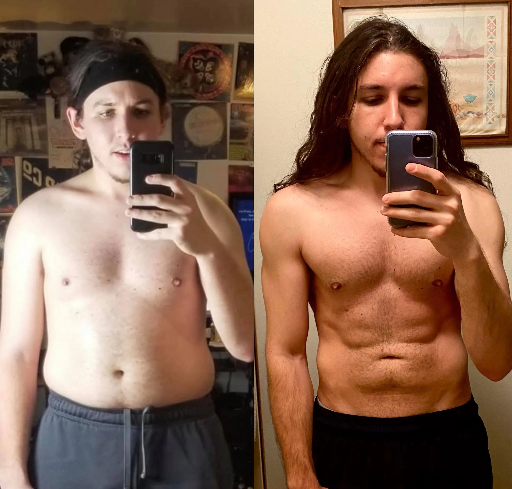 Mickey's fitness transformation results - Rob Lancsak client